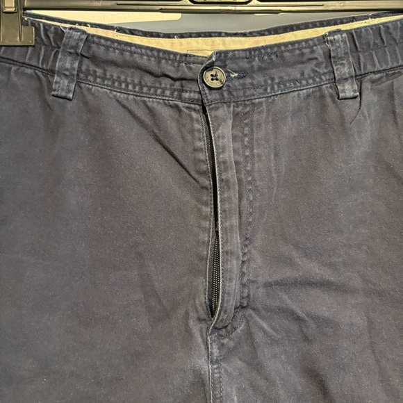 Maine Chino Shorts Size 38 – Navy Blue Vintage 90s Casual Summer Wear Men’s - Picture 4 of 12